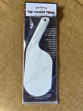 Tucker White Sheet Tucking Tool